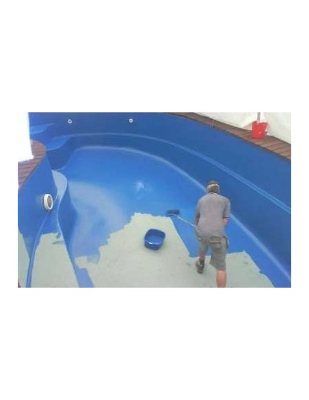 Peinture de piscine en polyuréthane 2c (membrane, carreaux, PVC) peintures Spéciales