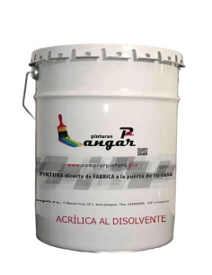 Acrylic soils SATINATED with solvent Painting for out