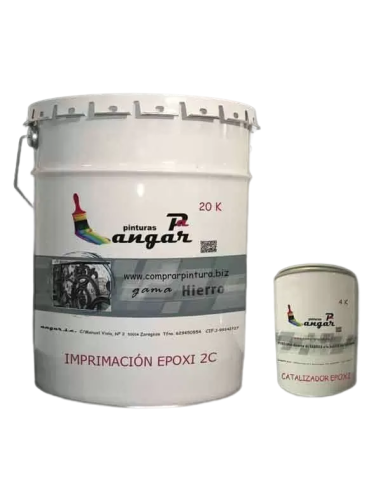 Primer IRON EPOXI 2C (Solvente) Ferro de Imprimación de pintura