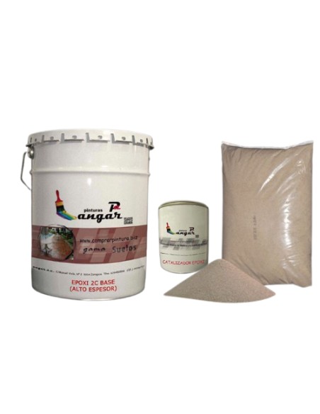 Peinture époxy pour la réparation des sols avec trous ou interstices