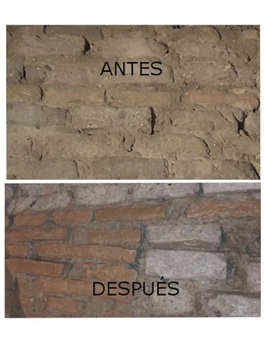 Vernice incolore e traspirante che fissa e indurisce le superfici porose. Trattiene la polvere dai muri e indurisce sembra vecch