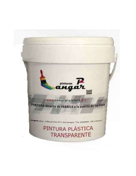 Pintura Plástica TRANSPARENTE